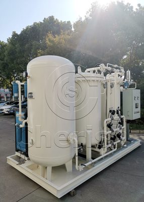 Instalacja poślizgowa Generator Psa O2 / maszyna do produkcji tlenu Regulowane ciśnienie