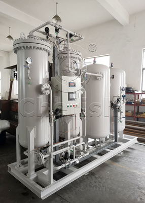 95% Czystość Ciśnienie Swing Adsorpcja Generator azotu prosty proces technologiczny