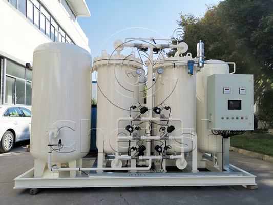 Sterowanie programem PLC Generator tlenu PSA używany w medycynie