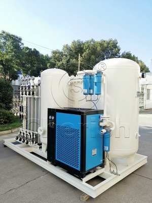 Wyjście 24 Nm3 / godz. Automatyzacja generatora tlenu PSA sterowana przez PLC