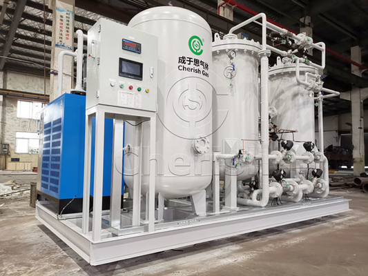 Przemysłowy generator tlenu 0,3-0,4 MPa do kompaktowej struktury akwakultury