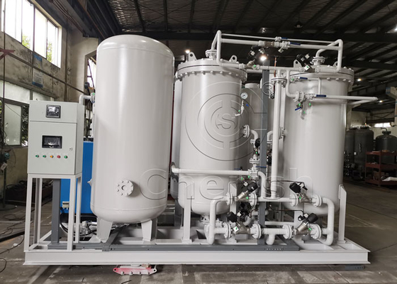 Wysokowydajny mobilny generator azotu, sprzęt do produkcji azotu 15-35 MPa