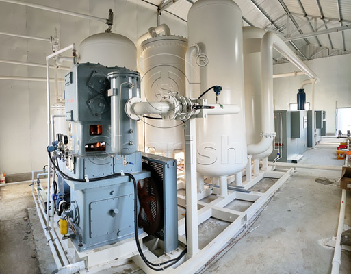 Wyższa produkcja tlenu i niższe zużycie energii dla generatora tlenu VPSA