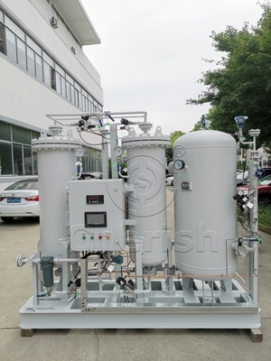 Prosty przebieg procesu, wysoki stopień automatyzacji, szybka produkcja gazu z wysokociśnieniowego generatora azotu PSA